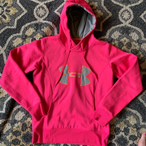 Under Armour Tops - Hot Pink Coldgear Sweatshirt